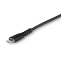 StarTech RUSBCLTMM1MB kabel do telefonu Czarny 1 m USB C Lightning