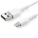 StarTech RUSBLTMM2M kabel Lightning 2 m Biały