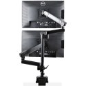 StarTech ARMDUALPIVOT uchwyt / stojak do monitorów 81,3 cm (32") Zacisk Czarny