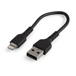 StarTech RUSBLTMM15CMB kabel do telefonu Czarny 0,15 m USB A Lightning