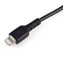 StarTech RUSBLTMM30CMB kabel do telefonu Czarny 0,3 m USB A Lightning