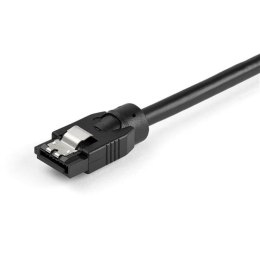 StarTech SATRD30CM kabel SATA 0,3 m SATA 7-pin Czarny