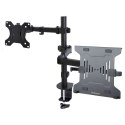 StarTech A2-LAPTOP-DESK-MOUNT uchwyt / stojak do monitorów 86,4 cm (34") Zacisk Czarny