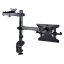 StarTech A2-LAPTOP-DESK-MOUNT uchwyt / stojak do monitorów 86,4 cm (34") Zacisk Czarny