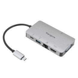 Targus DOCK419 Przewodowa USB 3.2 Gen 1 (3.1 Gen 1) Type-C Szary