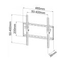 Techly ICA-PLB 161M uchwyt do telewizorów 139,7 cm (55") Czarny