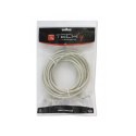 Techly ICOC CCA5U-005T kabel sieciowy Szary 0,5 m Cat5e U/UTP (UTP)