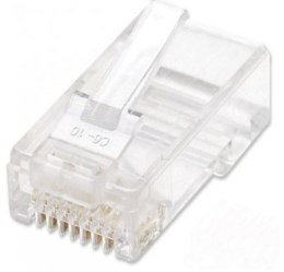 Techly IWP-JAR-C5RTY wtyczka RJ45 Przezroczysty