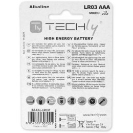 Techly LR03 AAA 1.5V Jednorazowa bateria Alkaliczny