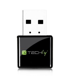 Techly I-WL-USB-300TY karta sieciowa WLAN 300 Mbit/s