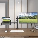 Techly ICA-LCD 174NB uchwyt / stojak do monitorów 81,3 cm (32") Czarny Biurko