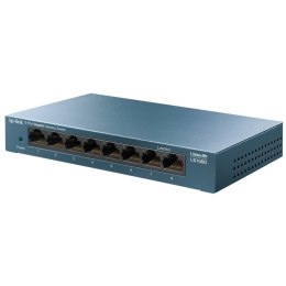 TP-LINK LS108G Nie zarządzany Gigabit Ethernet (10/100/1000) Niebieski