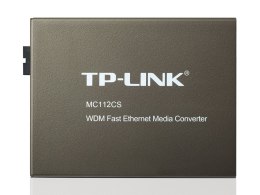 TP-LINK MC112CS konwerter sieciowy 1000 Mbit/s 1550 nm Czarny