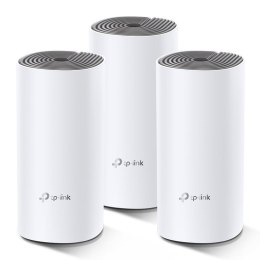 TP-Link Deco E4 (3-pack) Dual-band (2.4 GHz/5 GHz) Wi-Fi 5 (802.11ac) Biały, Szary 2 Wewnętrzne