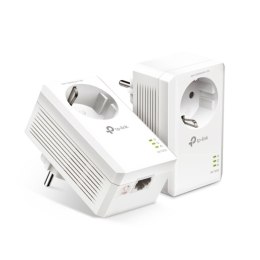 TP-Link TL-PA7017P KIT Karta sieciowa do PowerLine 1000 Mbit/s Przewodowa sieć LAN Biały 2 szt.