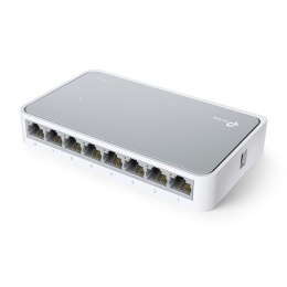 TP-Link TL-SF1008D łącza sieciowe Nie zarządzany Fast Ethernet (10/100) Biały