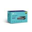 TP-Link TL-SG1005LP łącza sieciowe Nie zarządzany Gigabit Ethernet (10/100/1000) Obsługa PoE Czarny