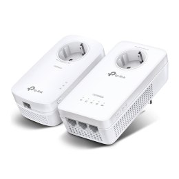 TP-Link TL-WPA1300P KIT 1300 Mbit/s Przewodowa sieć LAN Wi-Fi Biały 2 szt.