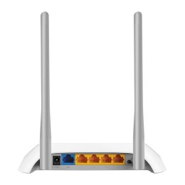 TP-Link TL-WR840N router bezprzewodowy Fast Ethernet Jedna częstotliwości (2,4 GHz) Szary, Biały