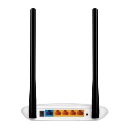 TP-Link TL-WR841N router bezprzewodowy Fast Ethernet Jedna częstotliwości (2,4 GHz) Czarny, Biały