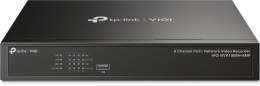 TP-Link VIGI NVR1008H-8MP Sieciowy Rejestrator Wideo (NVR) Czarny