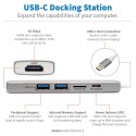 Tripp Lite U442-DOCK10-S stacja dokująca USB 3.2 Gen 2 (3.1 Gen 2) Type-C Srebrny