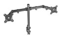 Trust GXT 1120 Mara Dual Monitor Arm 81,3 cm (32") Czarny Biurko