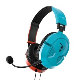 Turtle Beach Recon 50 Zestaw słuchawkowy Przewodowa Opaska na głowę Gaming Niebieski, Czerwony