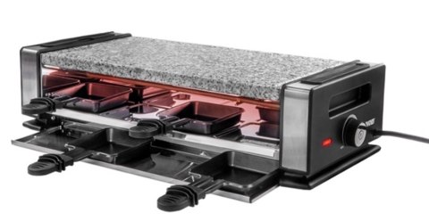 Unold 48760 grill raclette 8 os. 1200 W Czarny, Stal nierdzewna