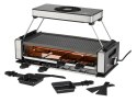 Unold 48785 grill raclette 8 os. 1200 W Czarny, Stal nierdzewna