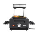 Unold 48785 grill raclette 8 os. 1200 W Czarny, Stal nierdzewna