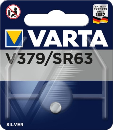 Varta V379 Jednorazowa bateria SR63 Srebrny-Oksydowany