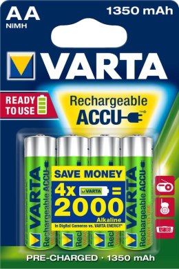 Varta Ready2Use HR06 1350 mAh Bateria do ponownego naładowania AA Niklowo-metalowo-wodorkowa (NiMH)