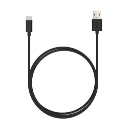 Veho VCL-003-C-1M kabel USB USB A USB C Czarny