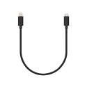 Veho VCL-004-MFI-C-20CM kabel Lightning 0,2 m Czarny