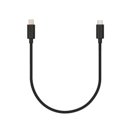 Veho VCL-004-MFI-C-20CM kabel Lightning 0,2 m Czarny