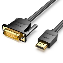 Vention ABFBG adapter kablowy 1,5 m HDMI Typu A (Standard) DVI-D Czarny