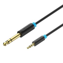 Vention BABBI kabel audio 3 m 3.5mm 6.35mm Czarny