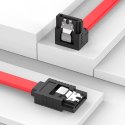 Vention KDDRD kabel SATA 0,5 m SATA 7-pin Czerwony