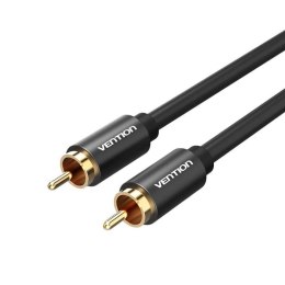 Vention VAB-R09-B200 kabel audio 2 m RCA Czarny