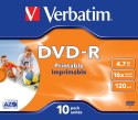 Verbatim 43521 płyta DVD 4,7 GB DVD-R 10 szt.