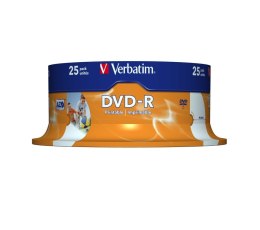 Verbatim 43538 płyta DVD 4,7 GB DVD-R 25 szt.