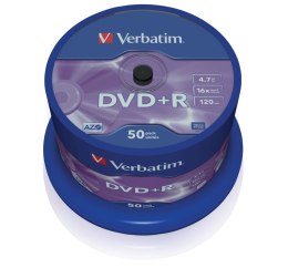 Verbatim 43550 płyta DVD 4,7 GB DVD+R 50 szt.