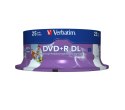 Verbatim 43667 płyta DVD 8,5 GB DVD+R DL 25 szt.