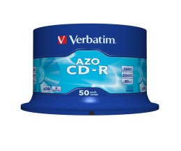 Verbatim CD-R AZO Crystal 700 MB 52x 50 szt.