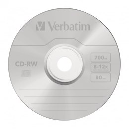 Verbatim CD-RW 12x 700 MB 10 szt.