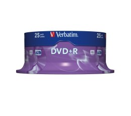 Verbatim DVD+R Matt Silver 4,7 GB 25 szt.