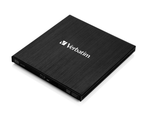 Verbatim External Slimline dysk optyczny Blu-Ray RW Czarny