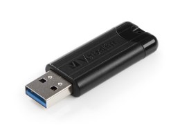 Verbatim PinStripe pamięć USB 128 GB USB Typu-A 3.2 Gen 1 (3.1 Gen 1) Czarny