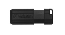 Verbatim PinStripe pamięć USB 64 GB USB Typu-A 2.0 Czarny